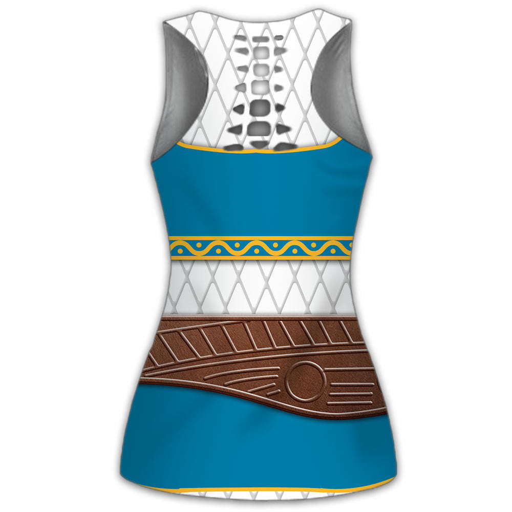 CustomsPig Princess Zelda The Legend Of Zelda Tank Top & Leggings