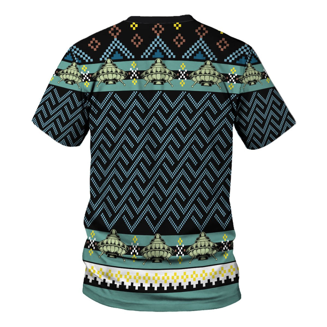 HumansBold Unisex T-shirt Holographic Alien & Sasquatch But Stuff 3D Apparel