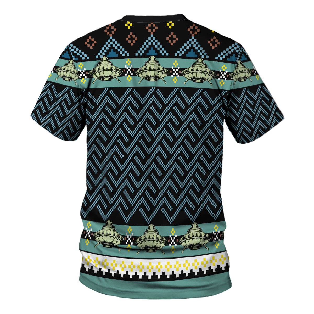 HumansBold Unisex T-shirt Holographic Alien & Sasquatch But Stuff 3D Apparel