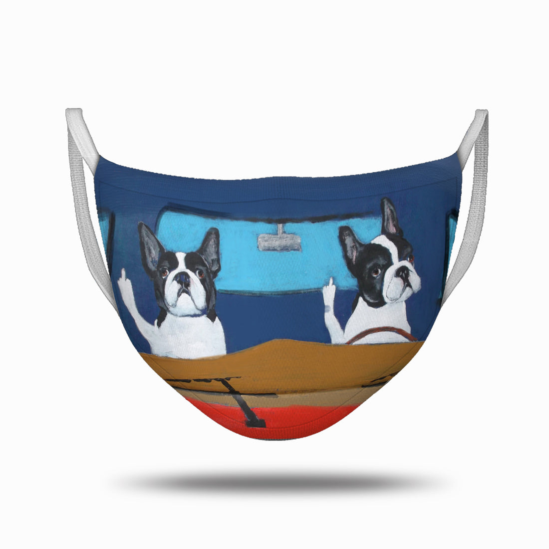 Customized Photos Face Mask Funny Dogs