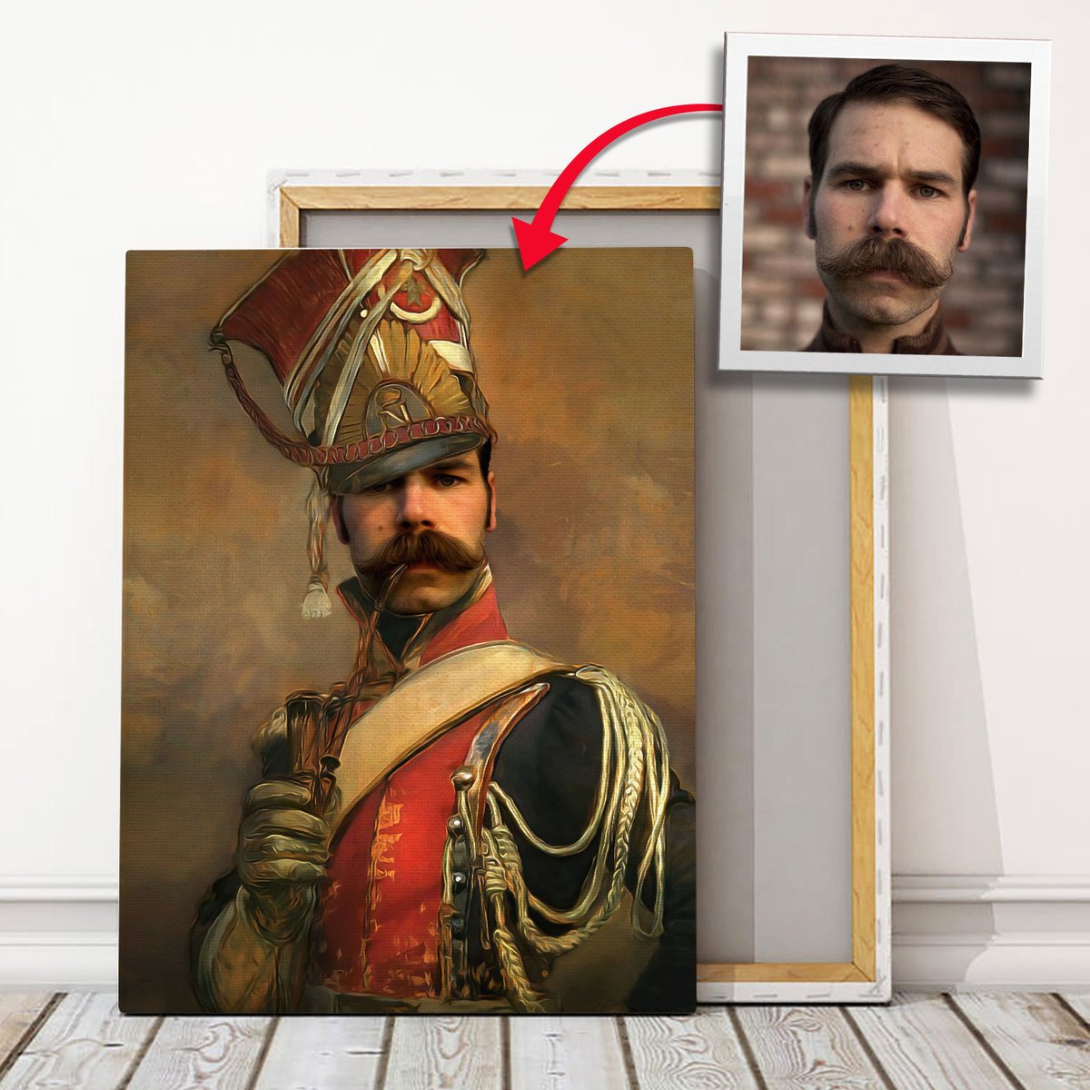 Personalized Canvas Polish Lancer