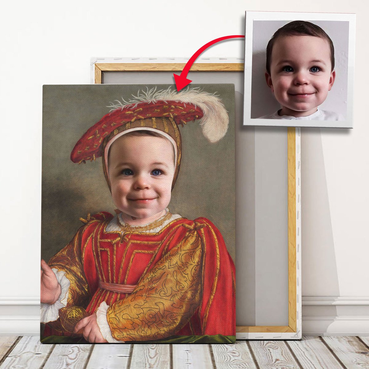 Personalized Canvas King Edward VI of England