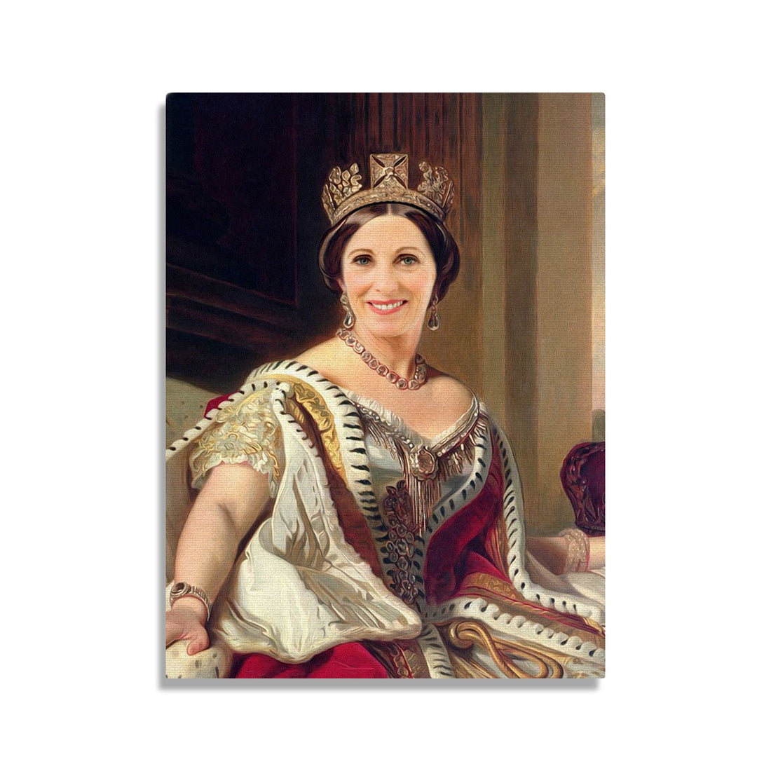 Personalized Canvas Queen Victoria