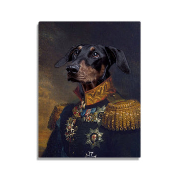 Customized Pet Photo Canvas - King Leopold I of Belgium