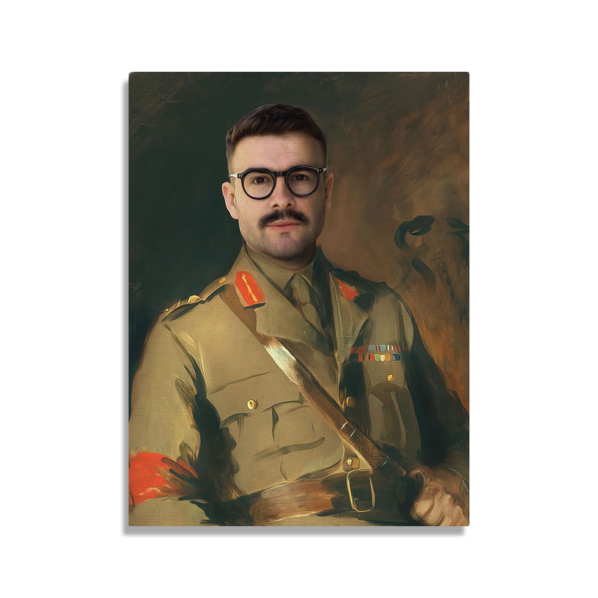 Personalized Canvas Major General Sir Harold Walker