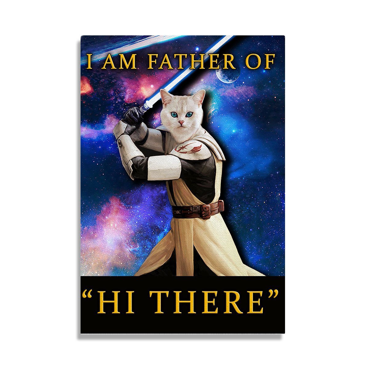 Customized Pet Digital File - Personalized I Am Father Of "Hi There"