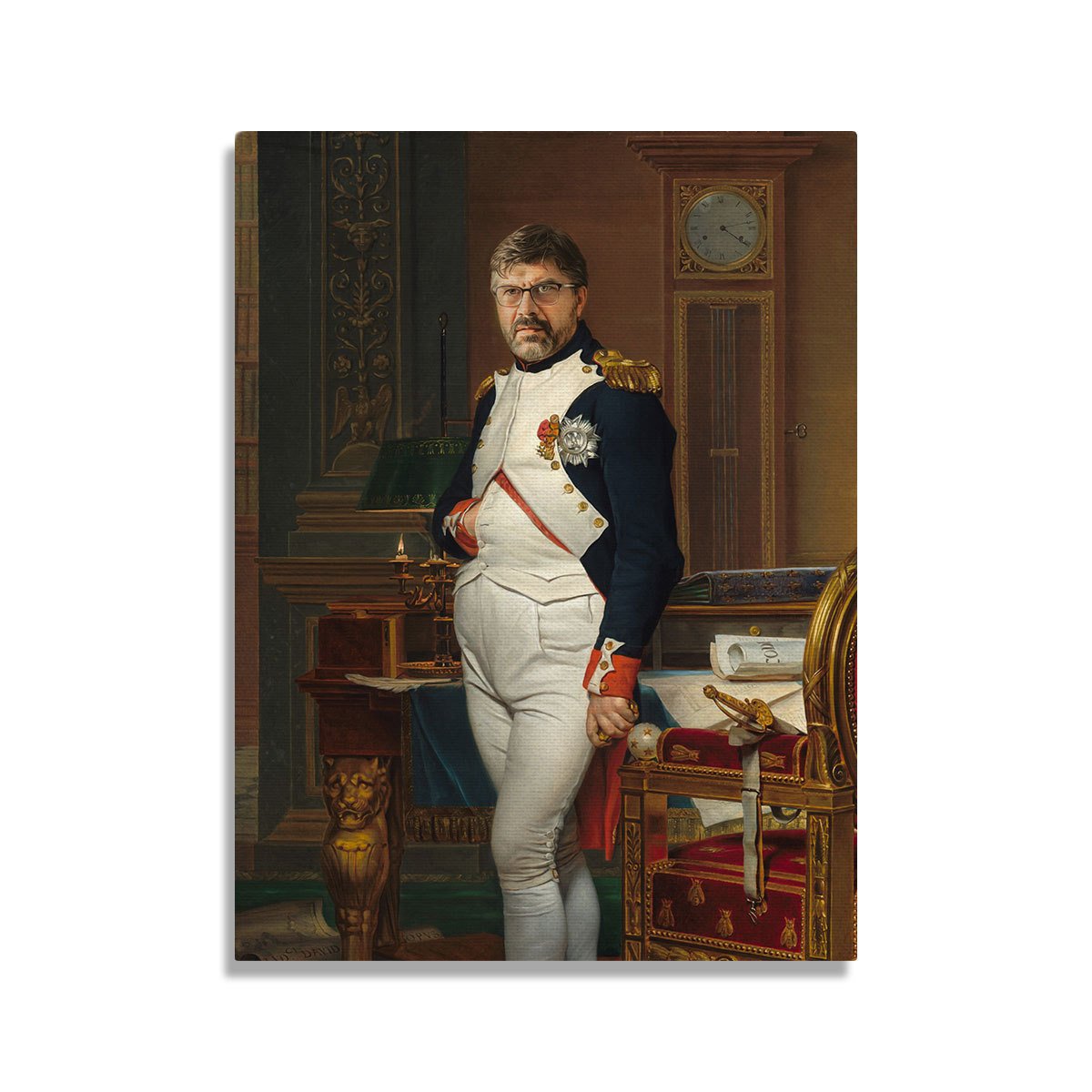 Personalized Canvas Napoleon Bonaparte