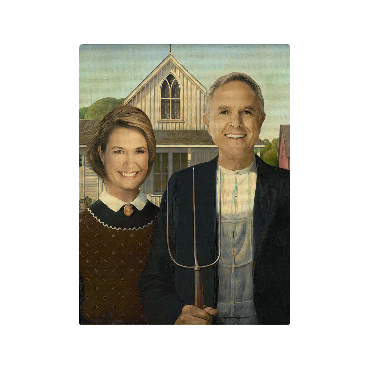 Personalized Digital File - American Gothic