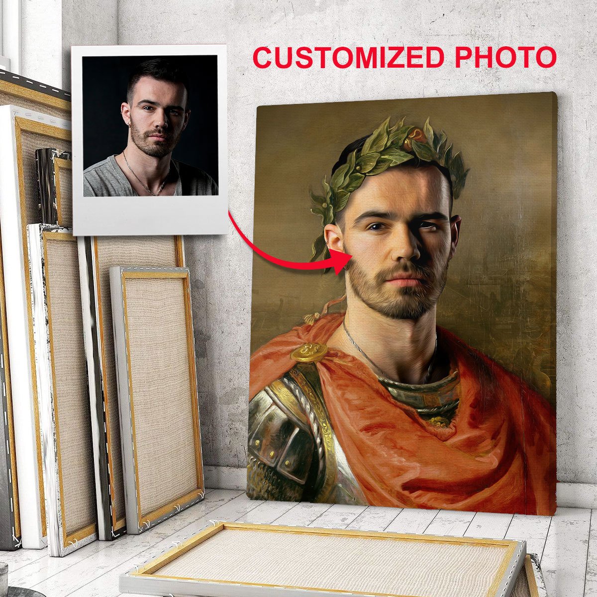 Personalized Canvas Julius Caesar