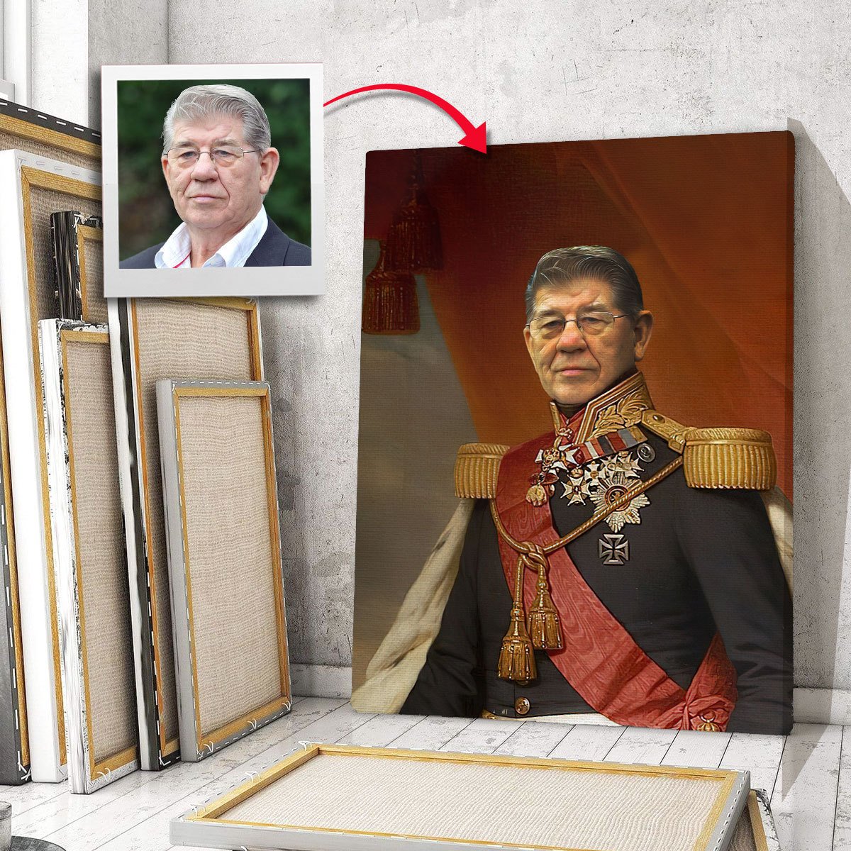 Personalized Canvas Leopold I of Belgium