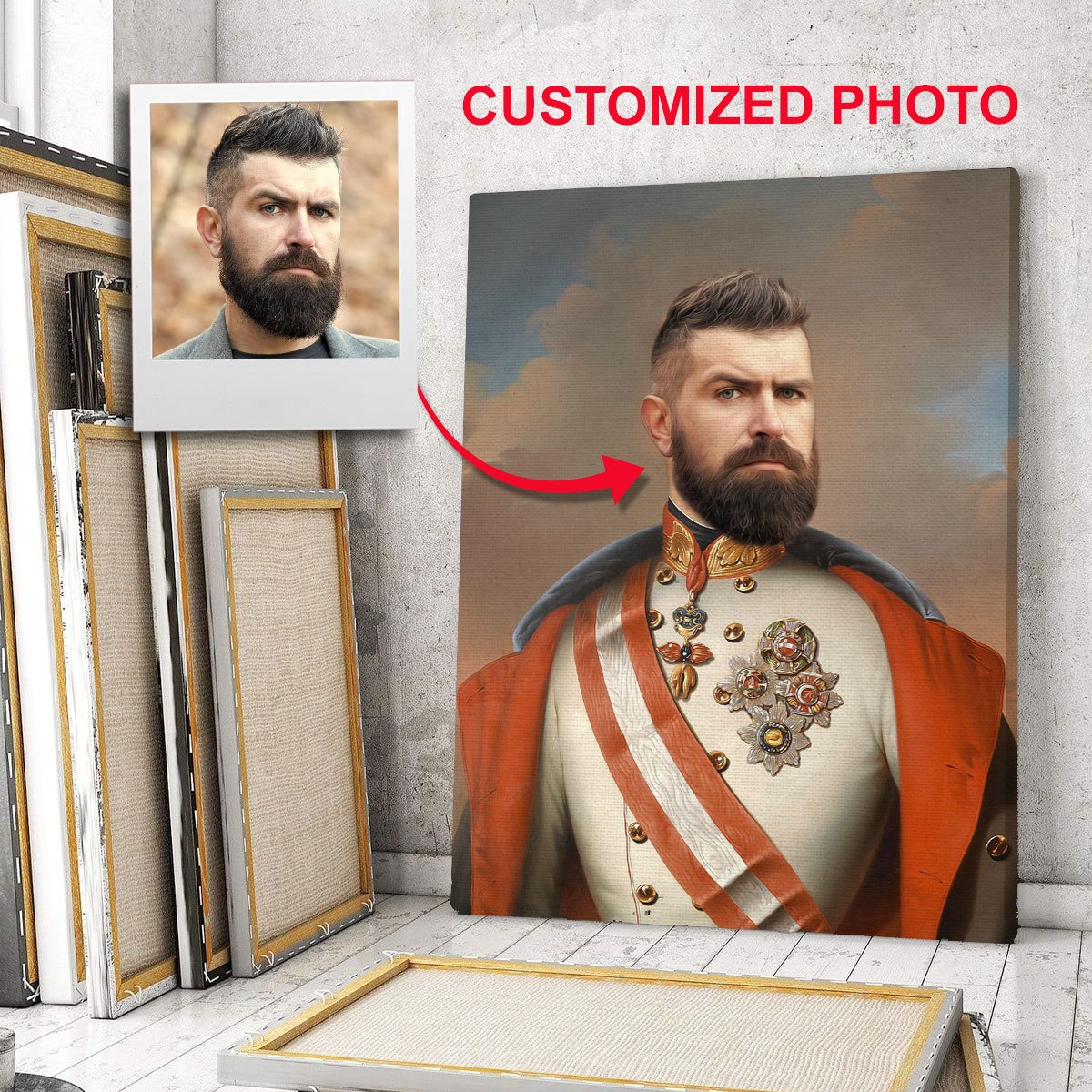 Personalized Canvas Emperor Franz Joseph I