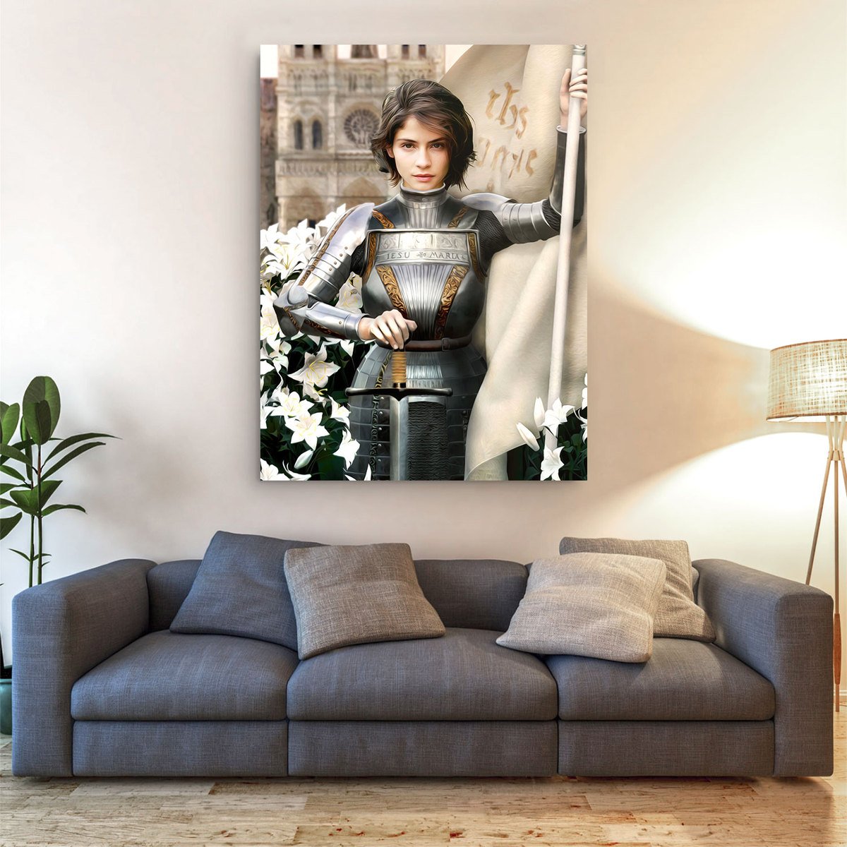 Personalized Canvas Joan of Arc