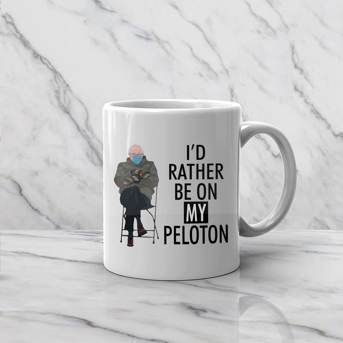 I'd Rather Be On My Peleton Mug