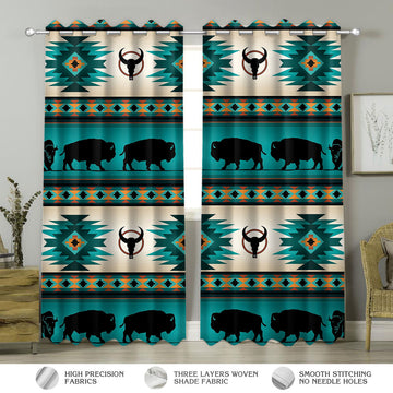 Native American Pattern Curtains