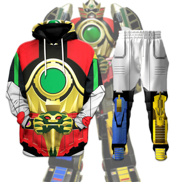 Legacy Thunderzord Megazord  Mighty Morphin Power Rangers Tracksuit