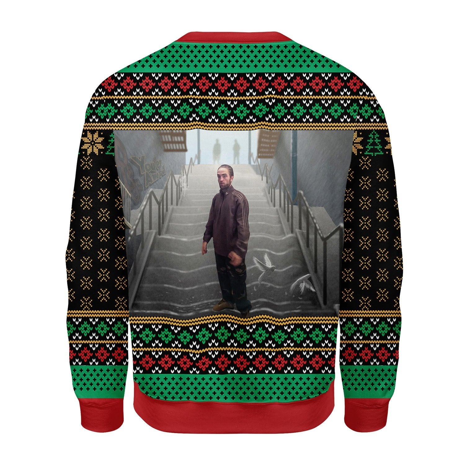 Customspig Christmas Sweater Robert Pattinson Kitchen 3D Apparel