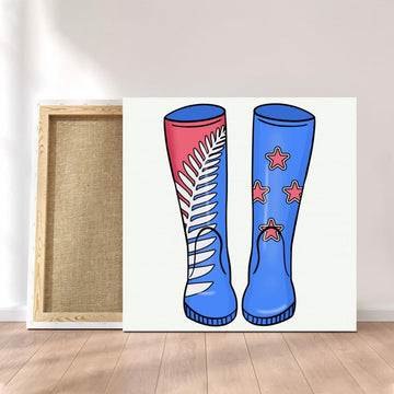 Customized Canvas Poster Wall Art New Zealand Boots Style