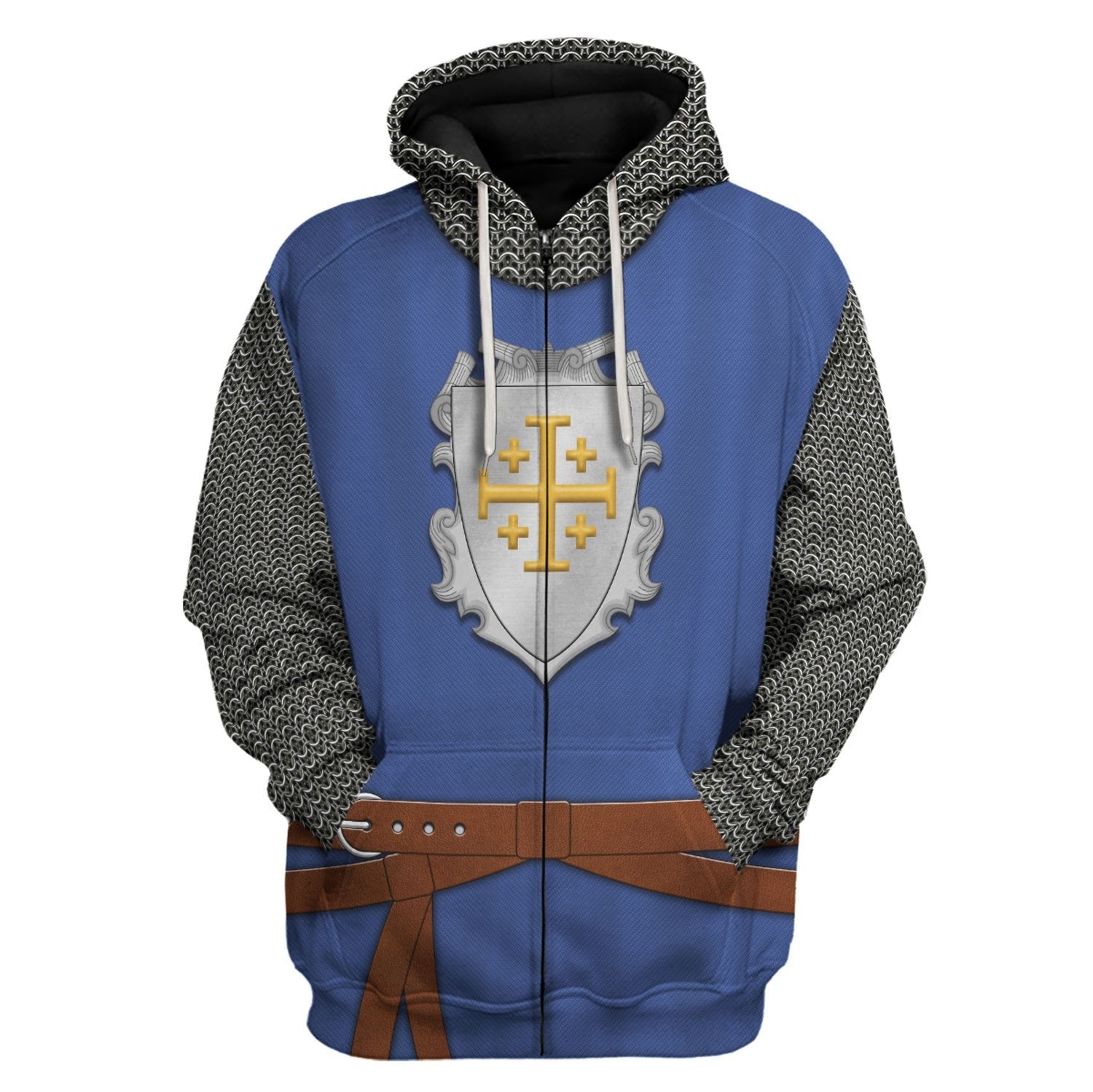 Knight of Edessa Fleece Zip Hoodie