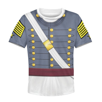 US Army Uniform West Point Cadet (1860s)Kid T Shirt