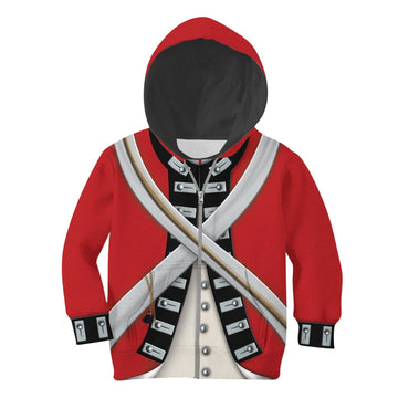 Kid Version of British Army Kid Zip Hoodie