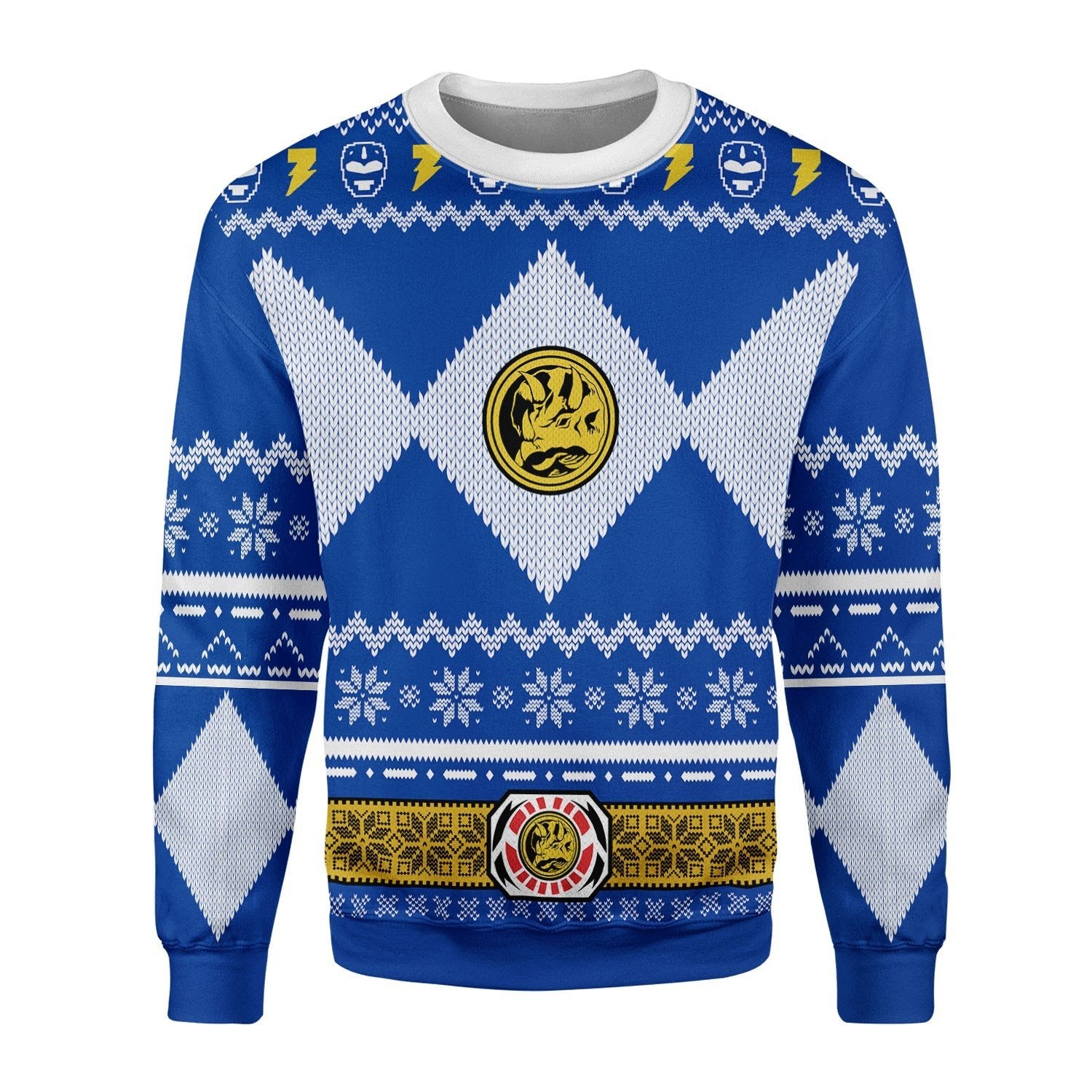 Gearhomies 3D Sweatshirt Blue MightyApparel