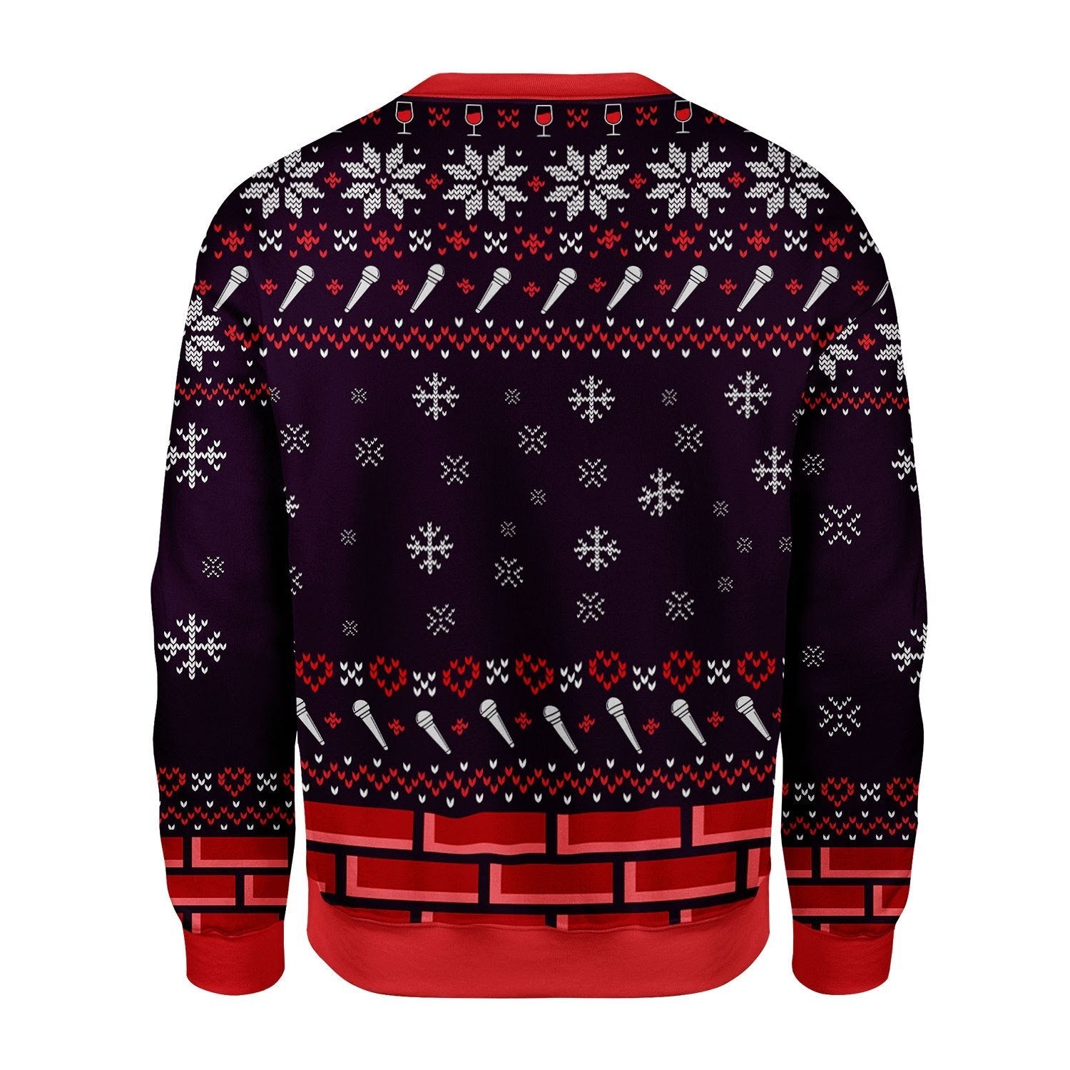 Gearhomies Christmas Unisex Sweater Miley Cyrus Ugly Christmas 3D Apparel