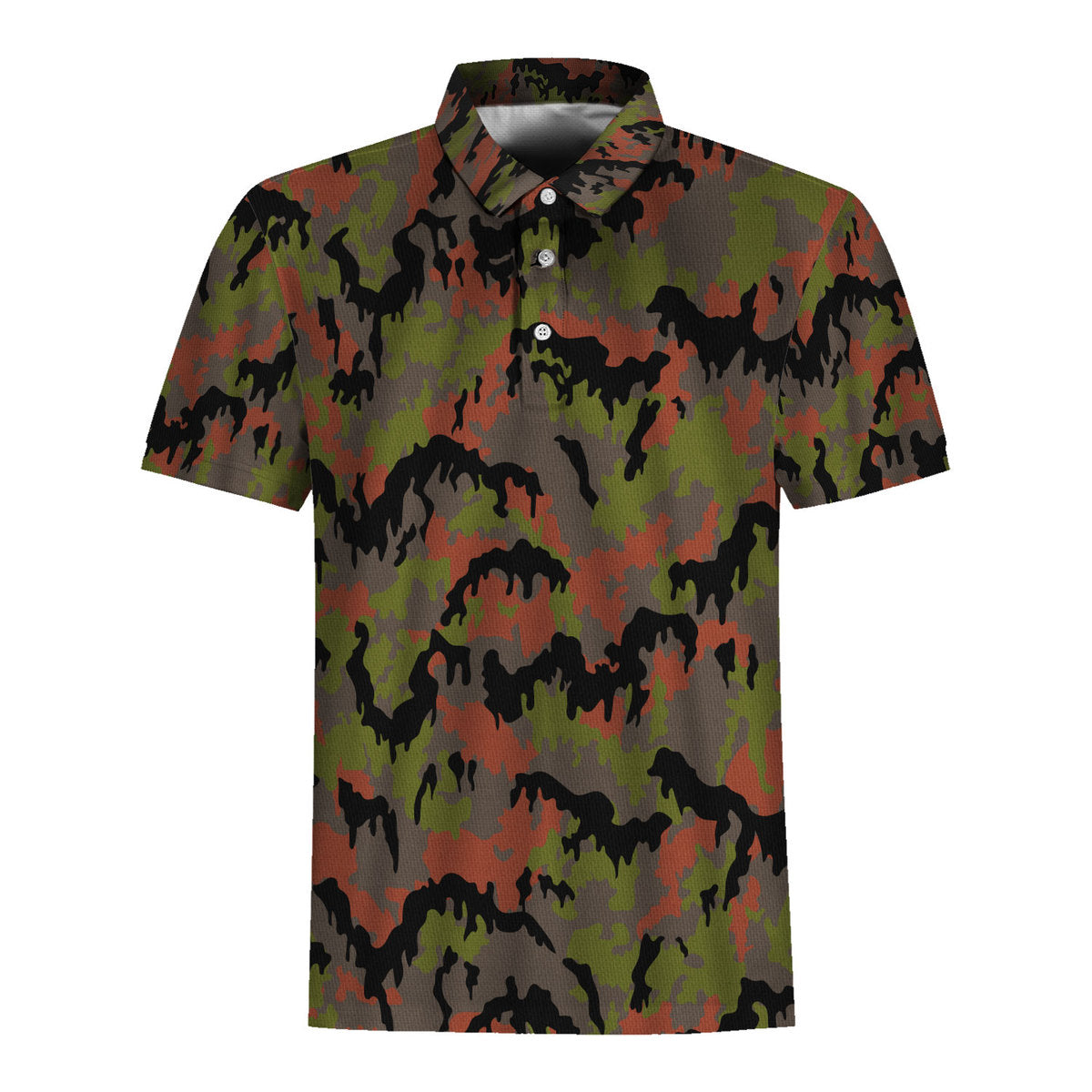 CustomsPig German World War 2 (WWII) Leibermuster CAMO Polo Shirt