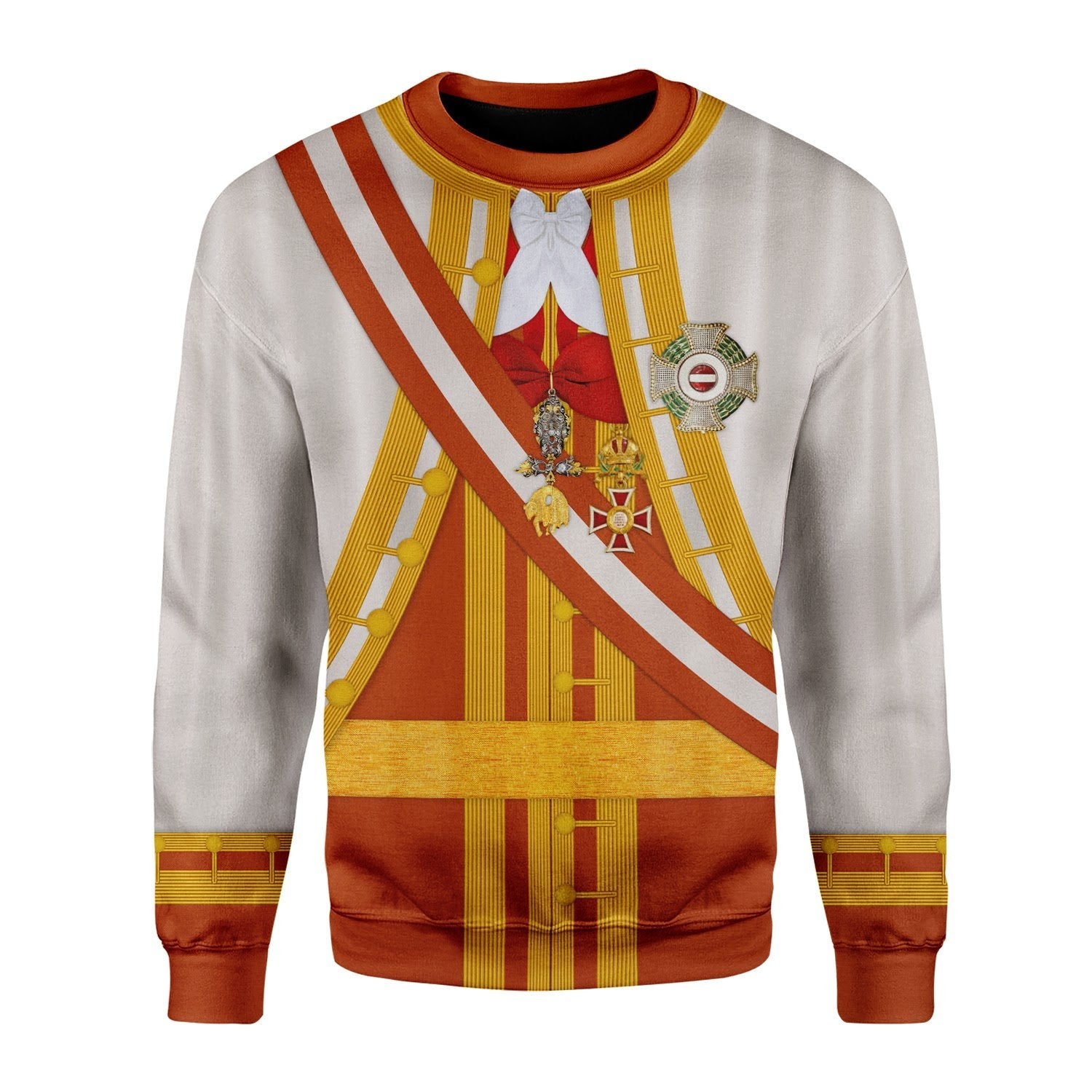 Leopold Ii Holy Roman Emperor Fleece Long Sleeves / S Qm1622