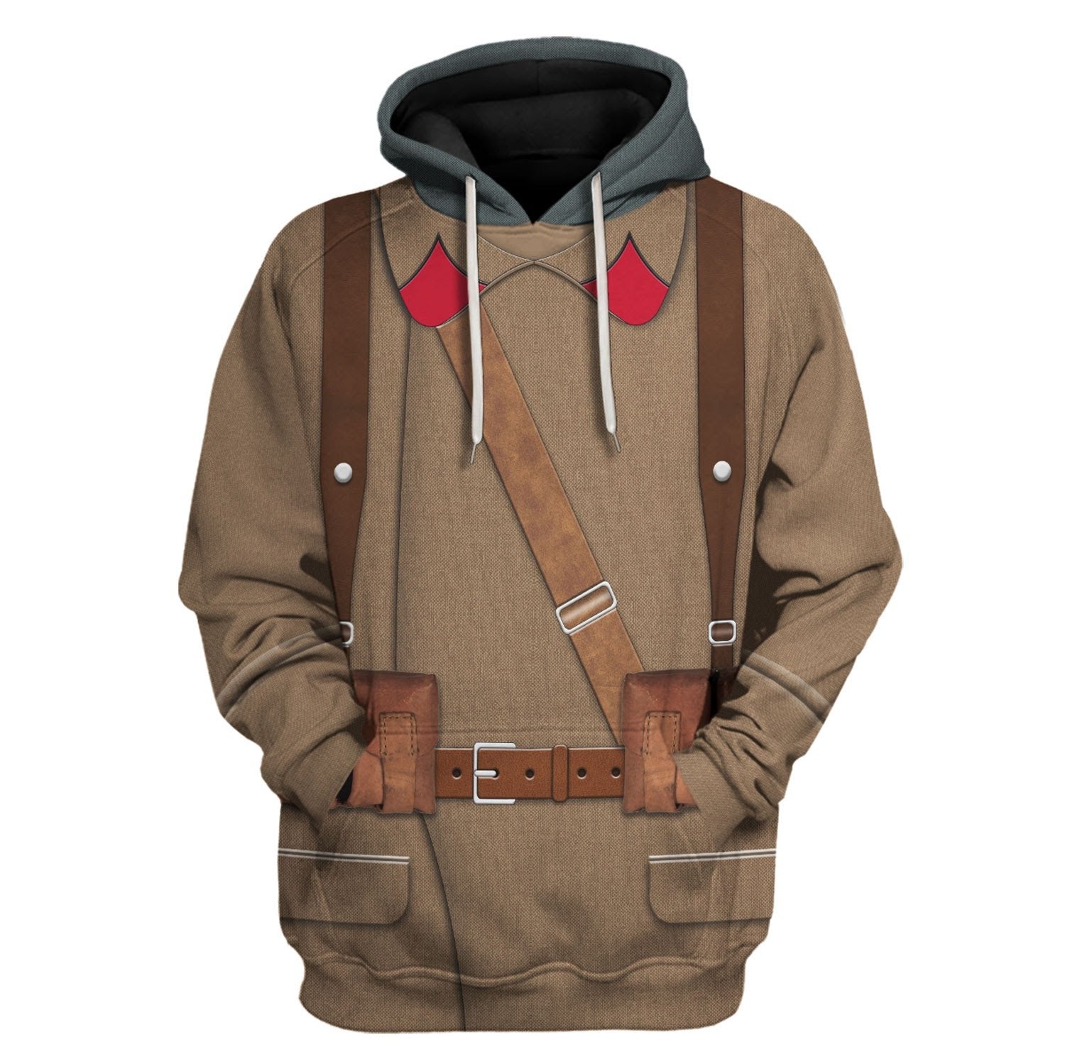 Red Army In Winter War 39-40 Fleece Hoodie / S Vn319