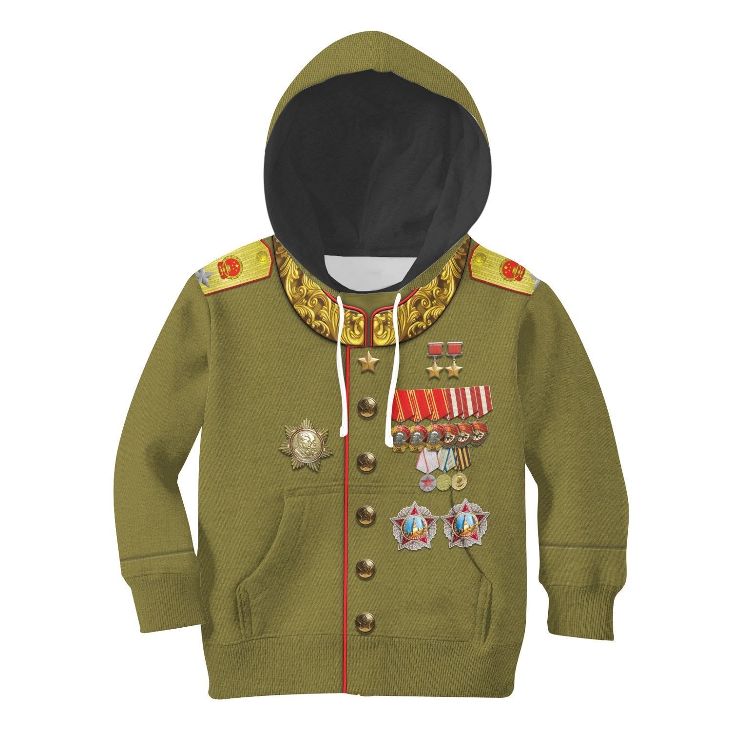 Kqm605 Joseph Stalin Russia Kid Hoodie / Toddler 2T