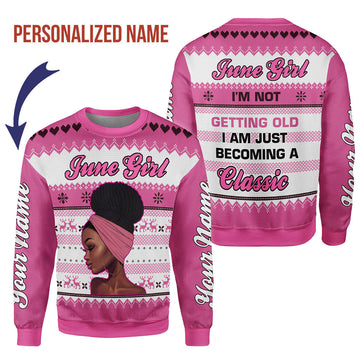 CustomsPig Personalized Tops June Girl All Over Printed