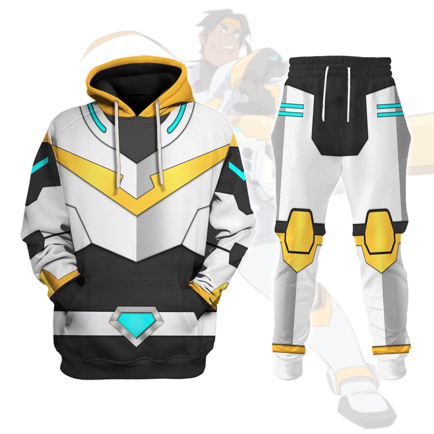 CustomsPig Hunk Legendary Defender Costumes Hoodie Sweatshirt T-Shirt Tracksuit