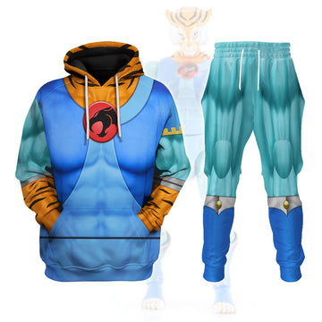 CustomsPig Tygra Figure Classic Costumes Hoodie Sweatshirt T-Shirt Tracksuit