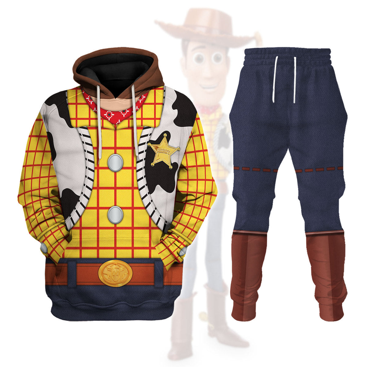 CustomsPig Woody Costumes Hoodie Sweatshirt T-Shirt Tracksuit