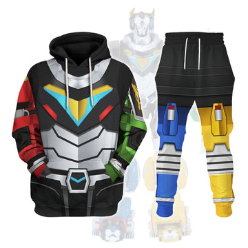 CustomsPig Rise Of Voltron Costumes Hoodie Sweatshirt T-Shirt Tracksuit