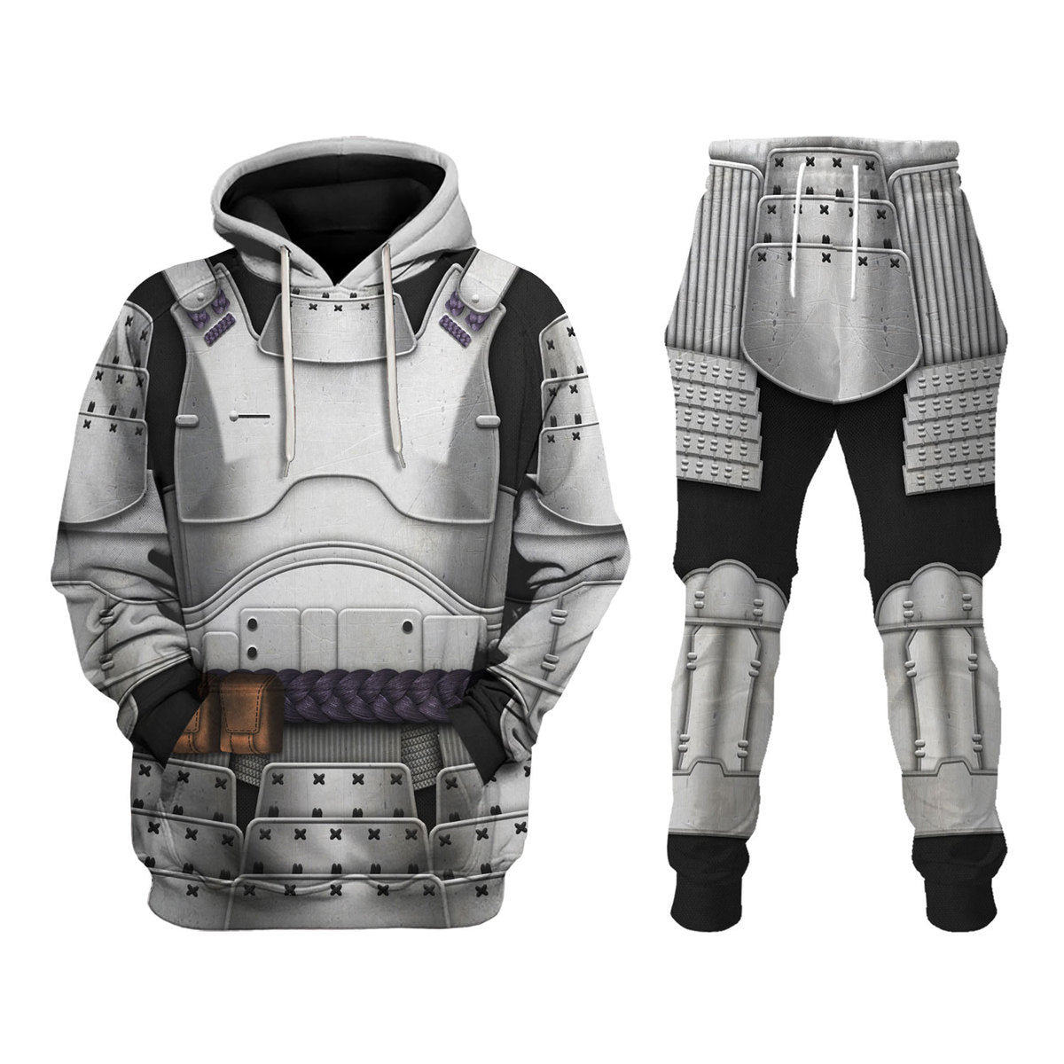CustomsPig Captain Phasma Samurai  Costumes Hoodie Sweatshirt T-Shirt Tracksuit