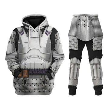 CustomsPig Captain Phasma Samurai  Costumes Hoodie Sweatshirt T-Shirt Tracksuit