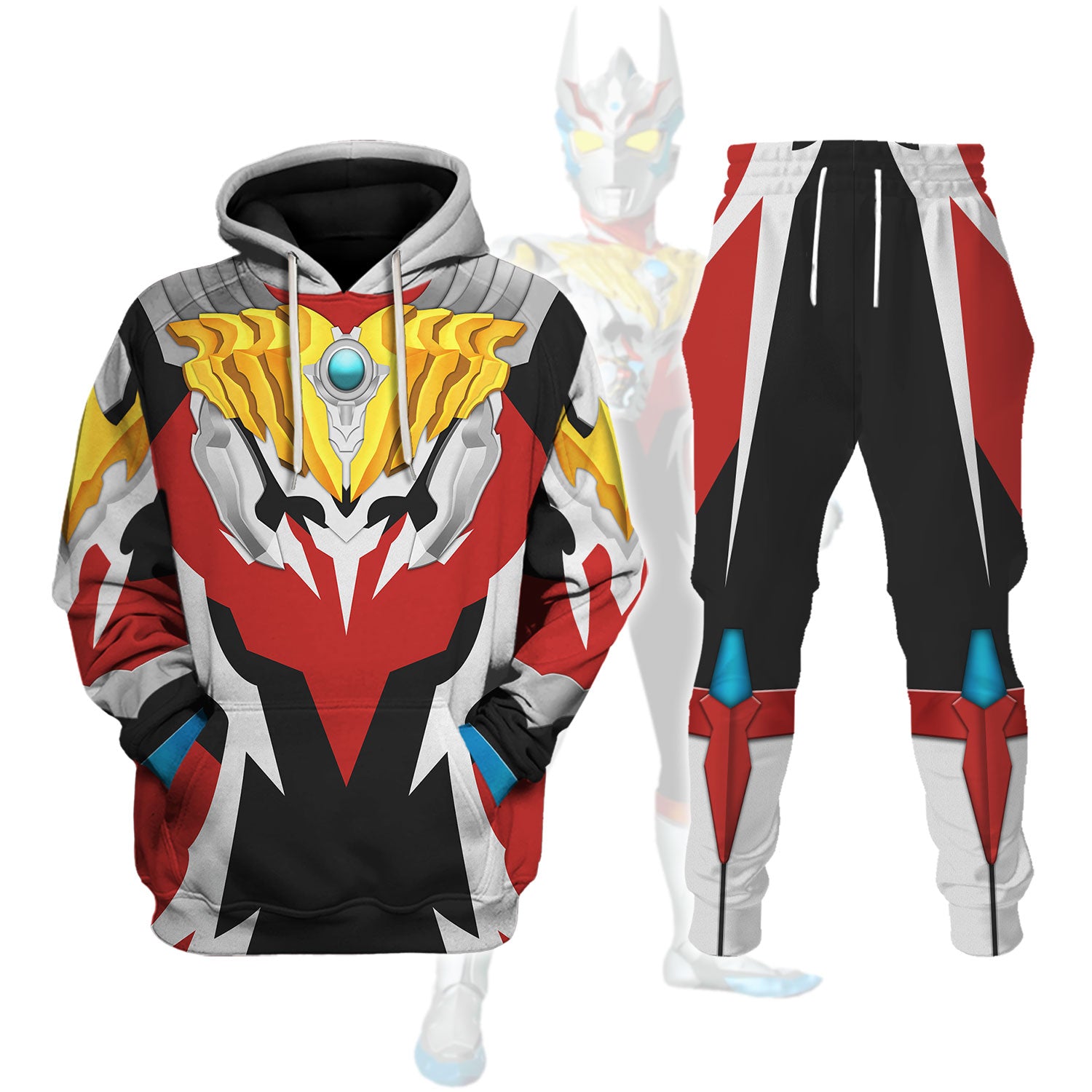 CustomsPig Reiga Costumes Hoodie Sweatshirt T-Shirt Tracksuit