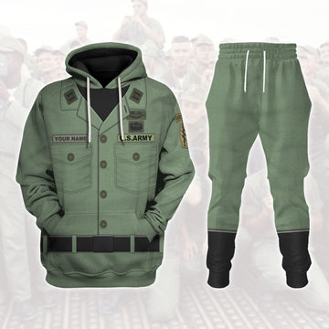 OG-107 American Military Uniform/ OG-107 Cotton Sateen Utility Uniform
