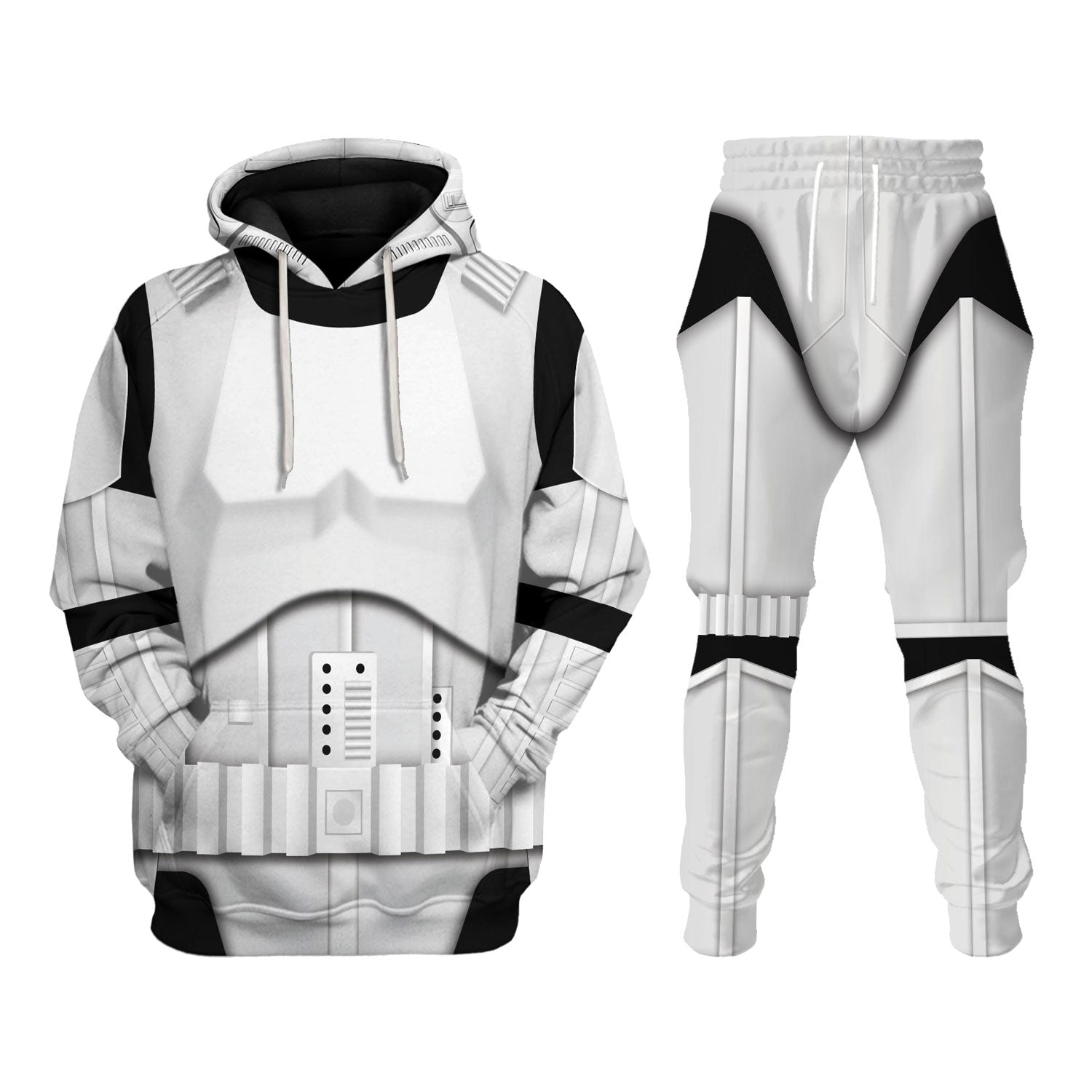 CustomsPig Stormtroopers Costumes Hoodie Sweatshirt T-Shirt Tracksuit
