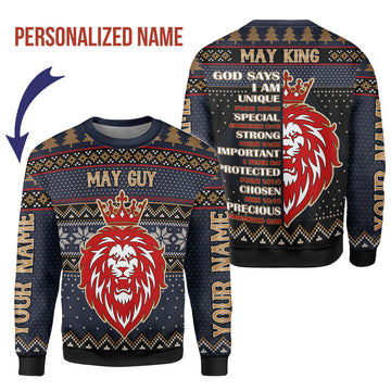 CustomsPig Personalized Tops May Guy All Over Printed