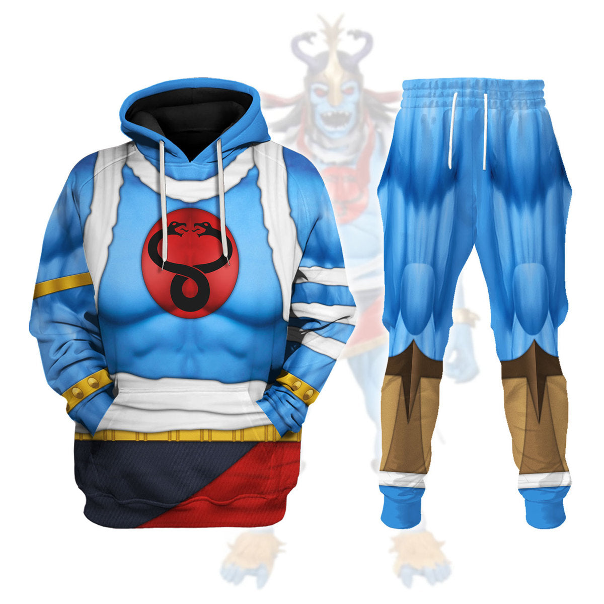 CustomsPig Mumm Ra Figure Costumes Hoodie Sweatshirt T-Shirt Tracksuit