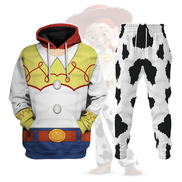 CustomsPig Jessie Costumes Hoodie Sweatshirt T-Shirt Tracksuit