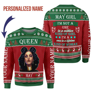 CustomsPig Personalized Tops May Girl All Over Printed