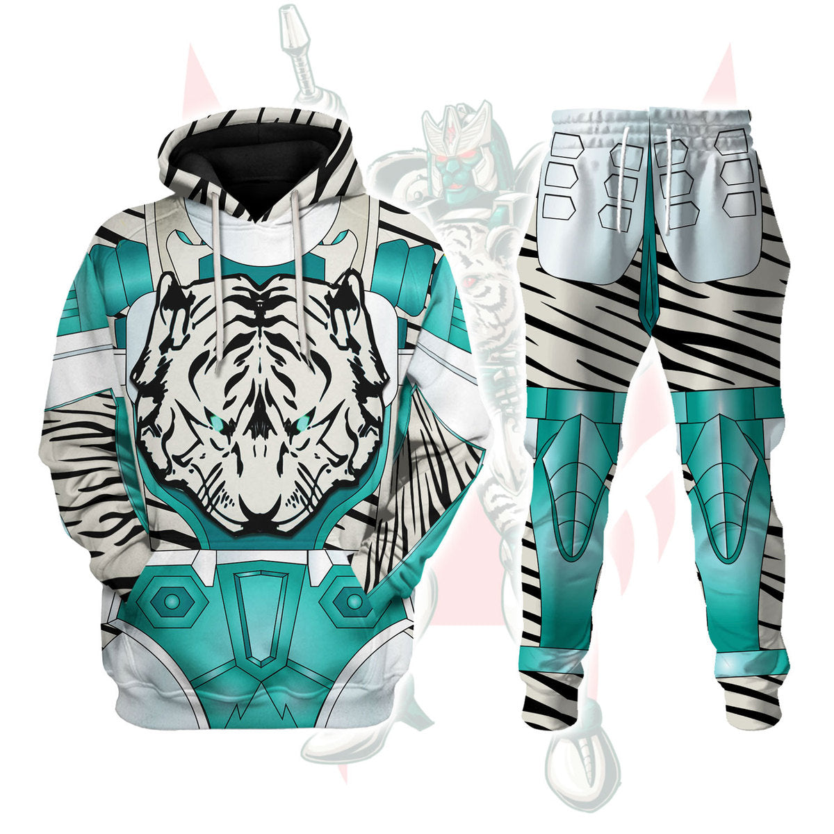 CustomsPig Unisex Tracksuit Tigatron Beast Wars 3D Costumes
