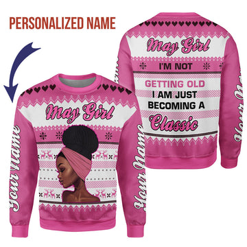 CustomsPig Personalized Tops May Girl All Over Printed