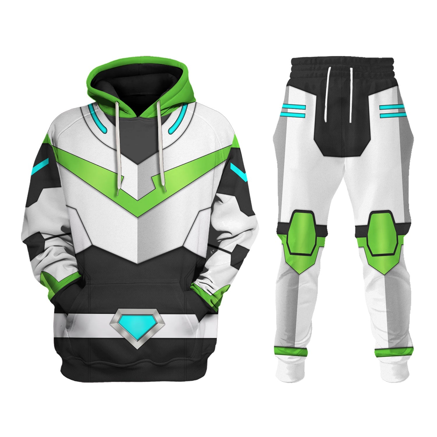CustomsPig Pidge Legendary Defender Costumes Hoodie Sweatshirt T-Shirt Tracksuit