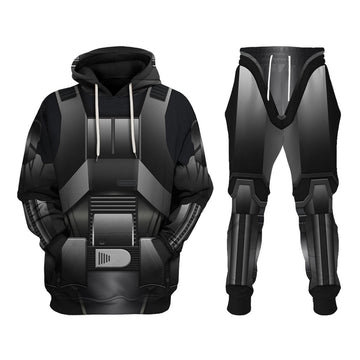 CustomsPig Death Troopers  Costumes Hoodie Sweatshirt T-Shirt Tracksuit