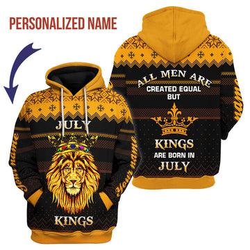 CustomsPig Personalized Hoodie July Guy All Over Printed
