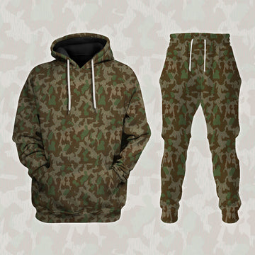 CustomsPig German WWII World War II Costumes Hoodie Sweatshirt T-Shirt Tracksuit